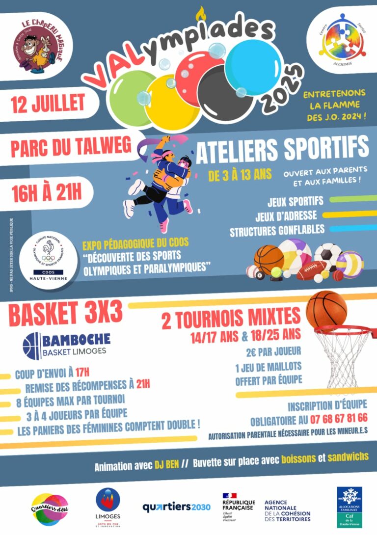 Quartiers d’été : 17 animations dans 7 quartiers, le 3×3 est dans la place