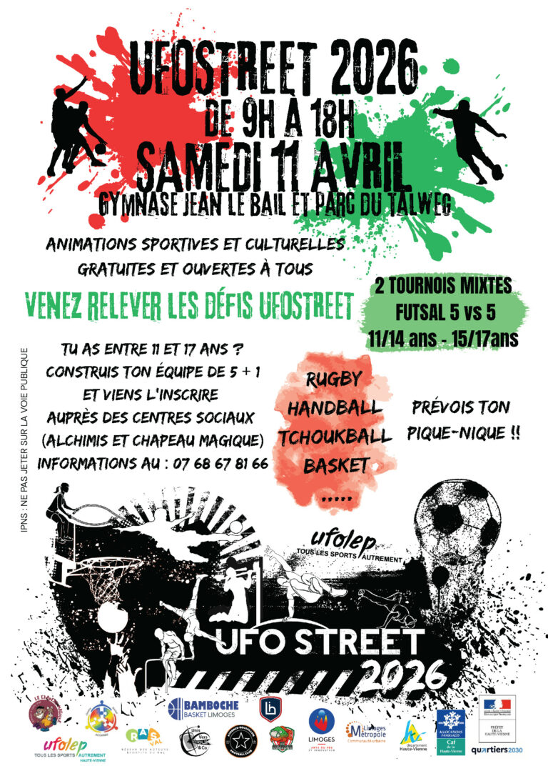 Samedi, L&rsquo;UFOSTREET est à L&rsquo;Aurence