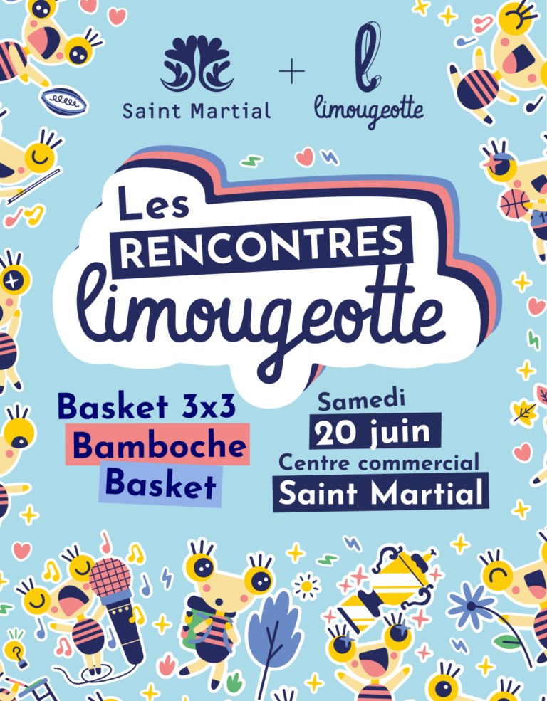 Ce samedi, Rencontres Limougeotte au Centre Saint-Martial (14h-17h)